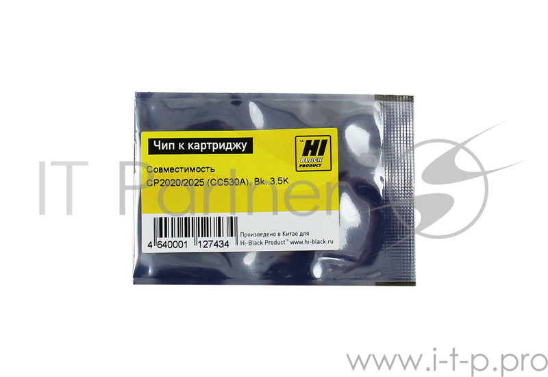 Чип к картриджу HP CLJ CP2020/2025 (Hi-Black) , BK, 3,5K