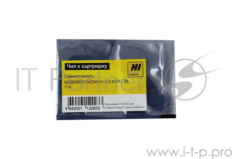 Чип к картриджу HP M500/M551/N/DN/XH Bk (Hi-Black ) 11K