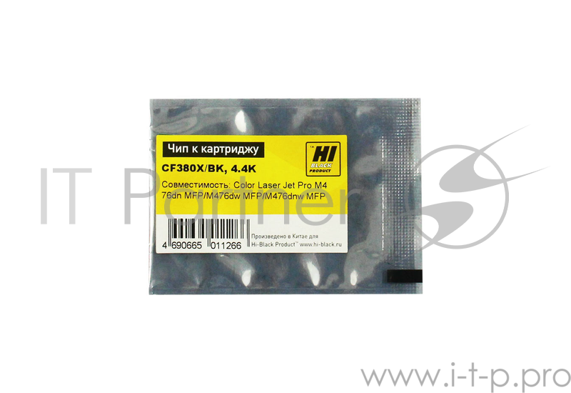 Чип к картриджу HP Color LJ Pro MFP M476 BK (Hi-Black) , 4.4K