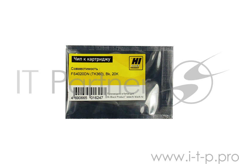 Чип к картриджу Kyocera FS-4020DN (Hi-Black) , 20k, TK-360