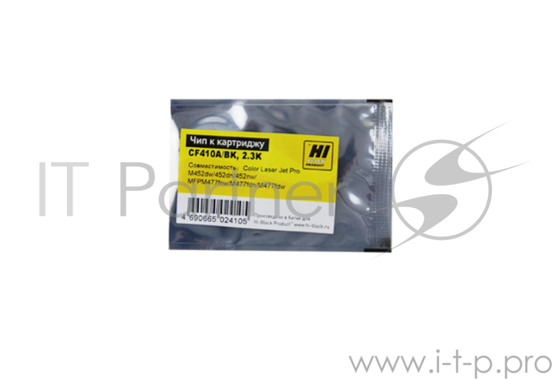 Чип Hi-Black к картриджу HP CLJ Pro M452/MFP M477 (CF410A) OEM SIZE, Bk, 2,3K