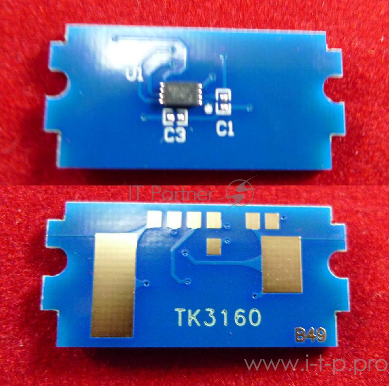Чип для Kyocera Ecosys P3055dn/P3060dn/P3050dn/P3045dn (TK3160) 12.5K (ELP,)