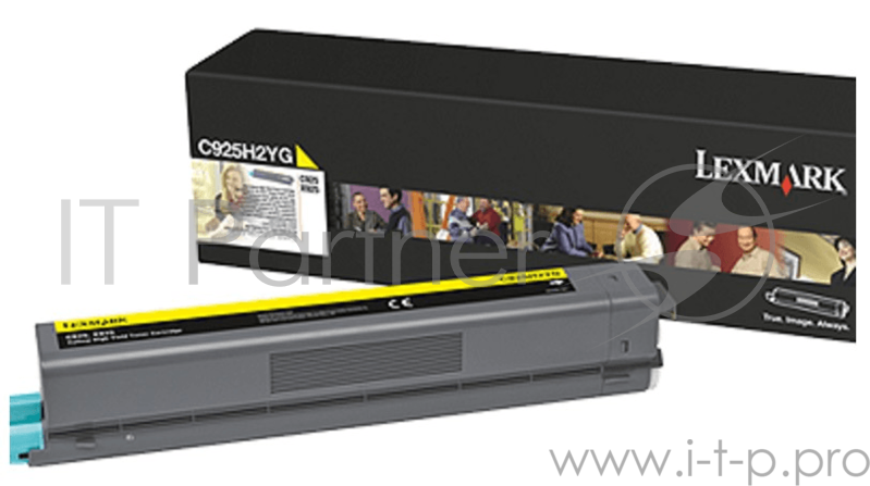 Тонер Картридж Lexmark C925 High Yield Return Program Желтый