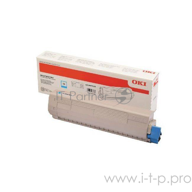 Тонер-картридж Oki C823 7К (cyan)