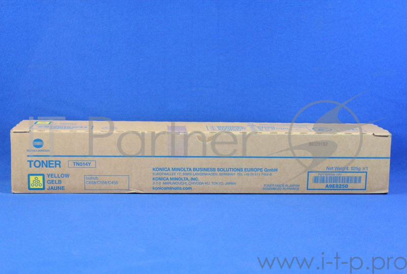 Тонер Konica-Minolta bizhub C458/558/658 желтый TN-514Y (o)