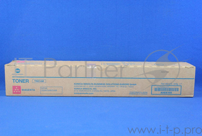 Тонер Konica-Minolta bizhub C458/558/658 красный TN-514M (o)