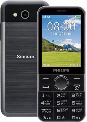 Мобильный телефон Philips E580 Xenium 64Mb черный моноблок 2Sim 2.8