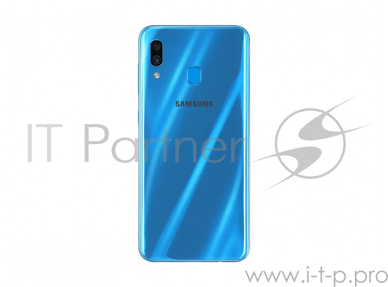 Смартфон Samsung SM-A305F Galaxy A30 64Gb 4Gb синий моноблок 3G 4G 2Sim 6.4