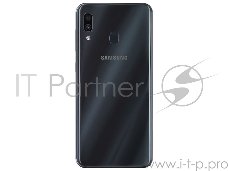 Смартфон Samsung SM-A305F Galaxy A30 64Gb 4Gb черный моноблок 3G 4G 2Sim 6.4