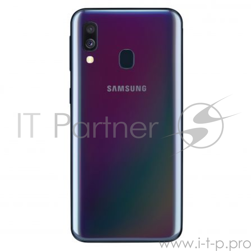 Смартфон Samsung SM-A405F Galaxy A40 64Gb 4Gb черный моноблок 3G 4G 2Sim 5.9