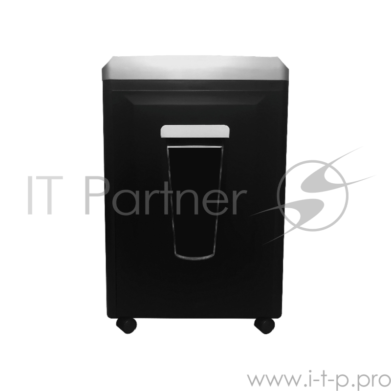 Шредер ГЕЛЕОС УП21-7, DIN P-7 (7 ур-нь секр.), фрагмент 0,8х2мм, 6-7 лист (70г/м2), CD/пл.карты, 23 литра