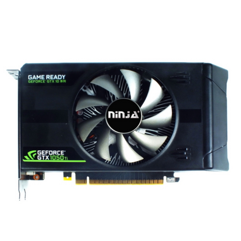 Видеокарта NK105TI45F, Ninja GTX1050Ti PCIE (768SP) 4G 128BIT GDDR5 (Dual Link DVI-D/HDMI/DP), RTL