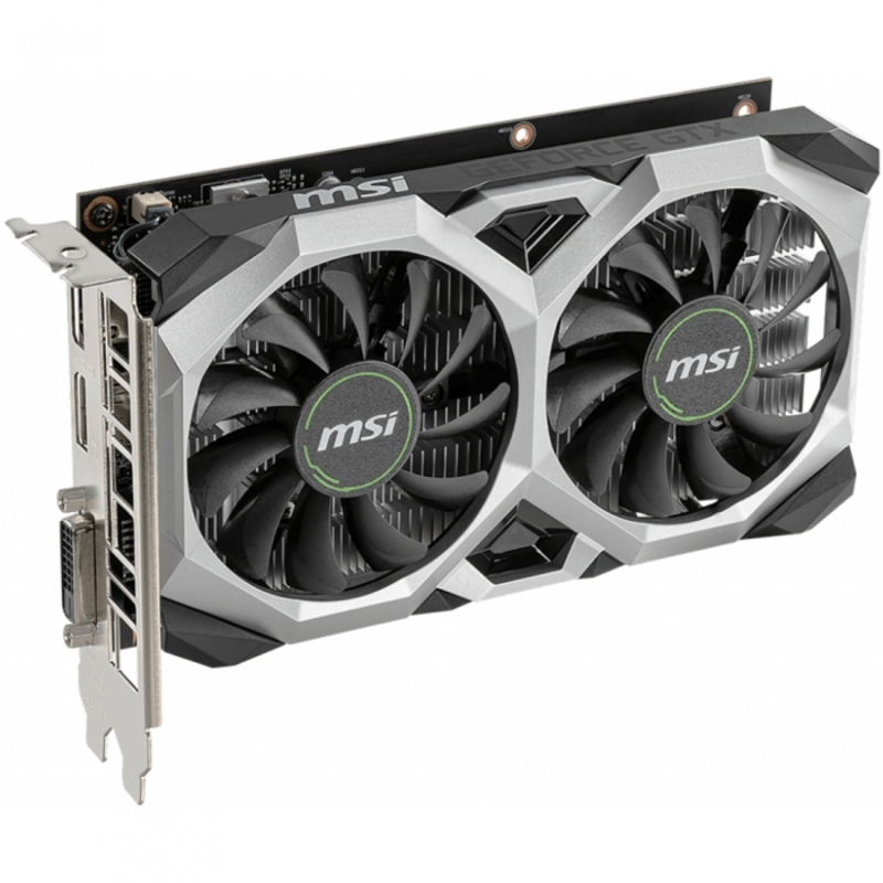 Видеокарта MSI PCI-E GTX 1650 VENTUS XS 4G OC nVidia GeForce GTX 1650 4096Mb 128bit GDDR5 1485/8000 DVIx1/HDMIx1/DPx1/HDCP Ret