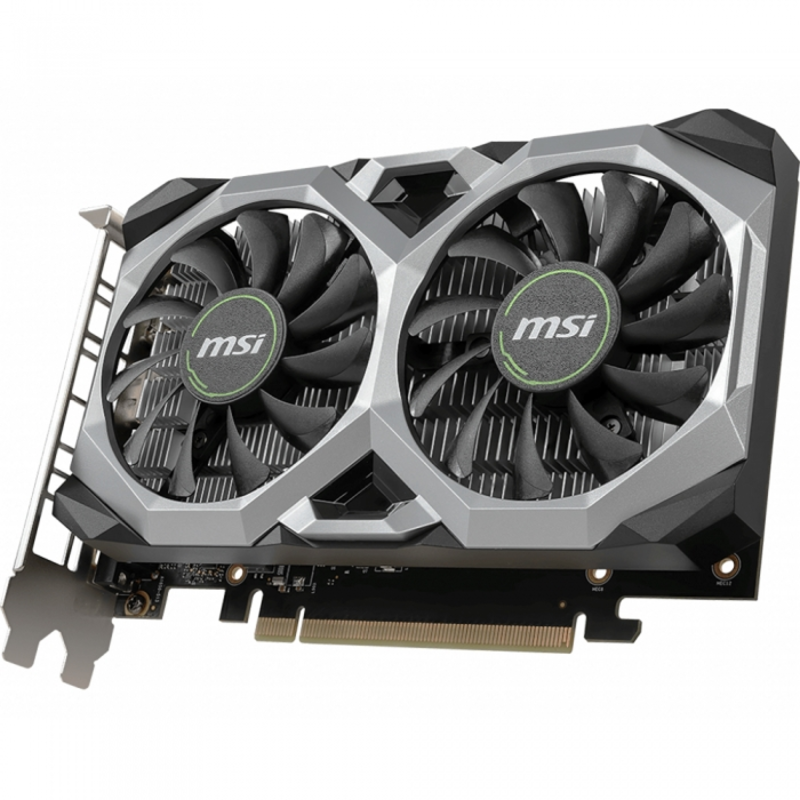 Видеокарта MSI PCI-E GTX 1650 VENTUS XS 4G OC nVidia GeForce GTX 1650 4096Mb 128bit GDDR5 1485/8000 DVIx1/HDMIx1/DPx1/HDCP Ret