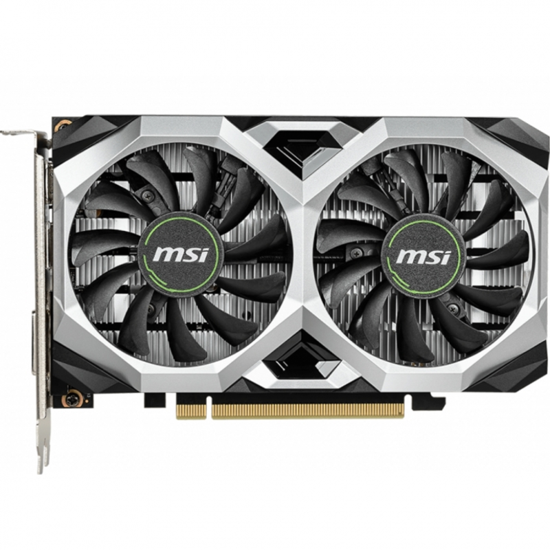 Видеокарта MSI PCI-E GTX 1650 VENTUS XS 4G OC nVidia GeForce GTX 1650 4096Mb 128bit GDDR5 1485/8000 DVIx1/HDMIx1/DPx1/HDCP Ret