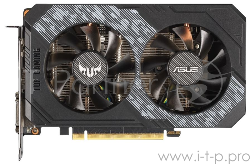 Видеокарта Asus PCI-E TUF-GTX1660TI-O6G-GAMING nVidia GeForce GTX 1660TI 6144Mb 192bit GDDR6 1530/12002 DVIx1/HDMIx1/DPx1/HDCP Ret
