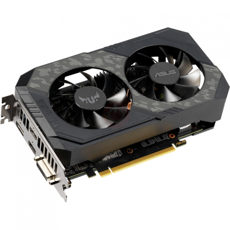 Видеокарта Asus PCI-E TUF-GTX1660TI-O6G-GAMING nVidia GeForce GTX 1660TI 6144Mb 192bit GDDR6 1530/12002 DVIx1/HDMIx1/DPx1/HDCP Ret