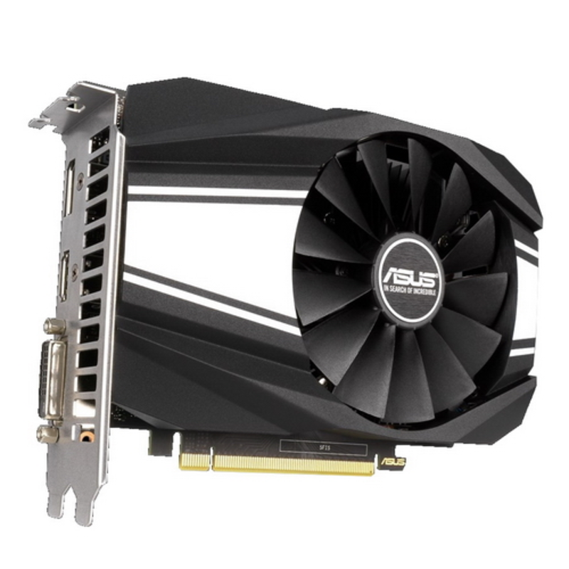 Видеокарта ASUS PH-GTX1660-6G // GTX1660,DVI,HDMI,DP,6G,D5 90YV0CU1-M0NA00