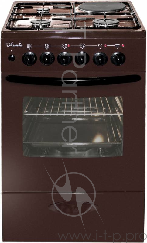 Комбинированная плита Лысьва ЭГ 1/3г01 МС-2у кор