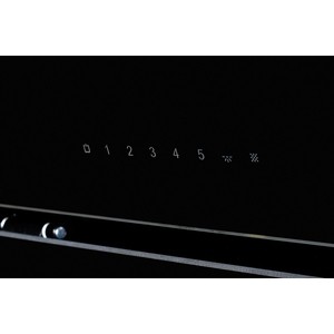 Вытяжка Kuppersberg Настенная вытяжка, ширина 90 см, отвод/рециркуляция, 900 м3/час, сенсорное управление, таймер, 5 скоростей, галогенное освещение 2х20 Вт, металлические жироулавливающие фильтры, угольный фильтр KF-СM (опция), 42-47 дБ, цвет черное