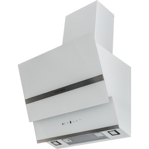 Вытяжка Kuppersberg F 630 W, ширина 60 см, отвод/рециркуляция, 850 м3/час, электронное сенсорное управление, таймер, 5 скоростей, светодиодное освещение 2х2 Вт, металлические жироулавливающие фильтры, угольный фильтр KF-ES (опция), 42-58 дБ, система