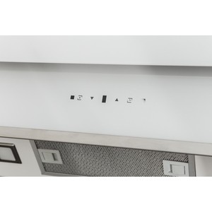 Вытяжка Kuppersberg F 630 W, ширина 60 см, отвод/рециркуляция, 850 м3/час, электронное сенсорное управление, таймер, 5 скоростей, светодиодное освещение 2х2 Вт, металлические жироулавливающие фильтры, угольный фильтр KF-ES (опция), 42-58 дБ, система