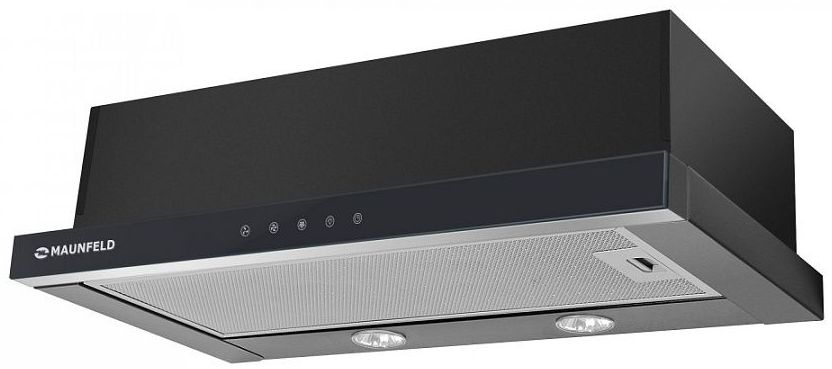 Вытяжка встраиваемая Maunfeld VS Touch 60 черный управление: сенсорное (2 мотора)