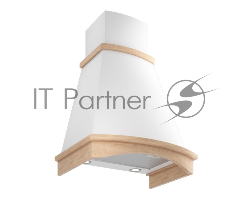 Вытяжка ELIKOR FL6634W1 белый SM/дуб неокр