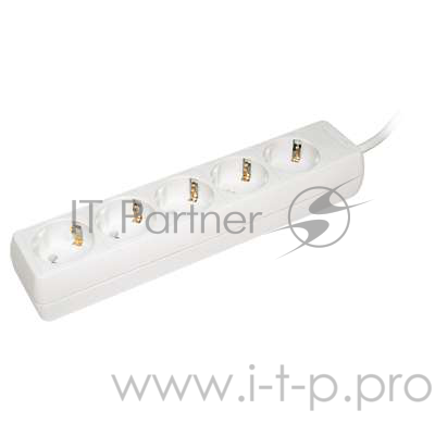 бытовые удлинители Iek WYP10-16-05-05-Z-N Удлинитель У05 5 мест 2 Р + P Е /5метров 3х1мм2 16А/250 IEK
