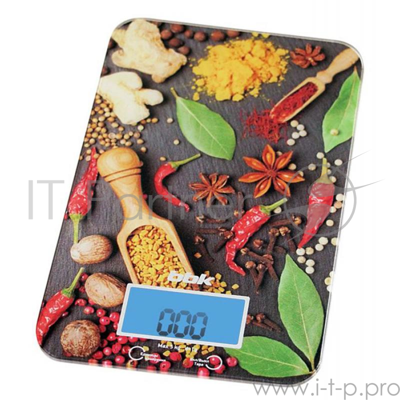 Весы кухонные BBK KS106G черный/красный