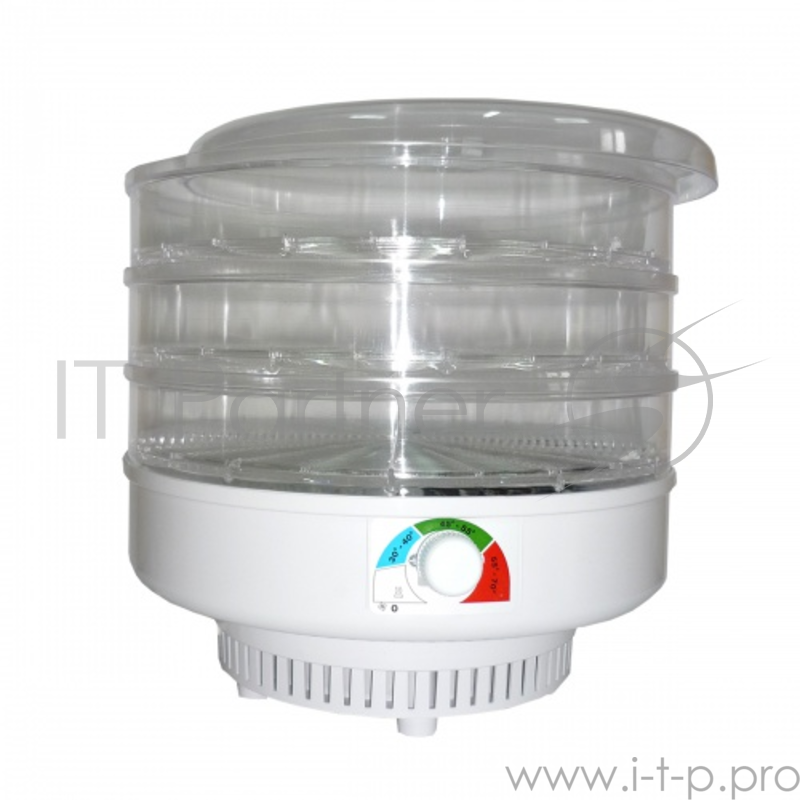 Сушилка для овощей Ветерок-3, 3 поддона, в гофротаре, прозрачный