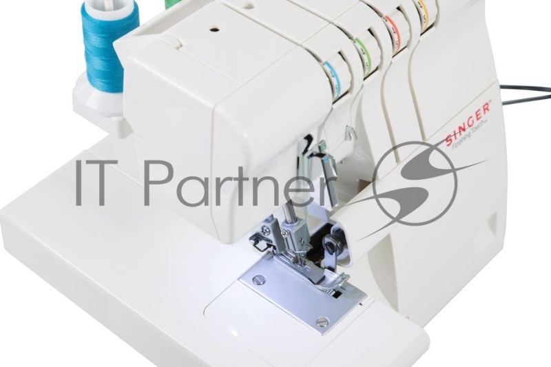 Оверлок SINGER 14SH654 Оверлок 4-х (3-x) - ниточный оверлок. 4 и 3-х ниточные швы. Система цветовой маркировки заправки нитей. 1300 стежков в минуту. Дифференциальная подача ткани. Подвижный верхний нож. Регулируемая длина стежка. Дополнительный подъ