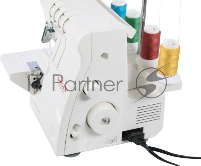 Оверлок SINGER 14SH654 Оверлок 4-х (3-x) - ниточный оверлок. 4 и 3-х ниточные швы. Система цветовой маркировки заправки нитей. 1300 стежков в минуту. Дифференциальная подача ткани. Подвижный верхний нож. Регулируемая длина стежка. Дополнительный подъ