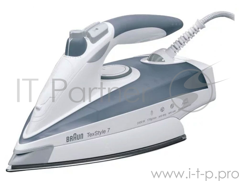 Утюг Braun TS775ETP 2400Вт серый/белый