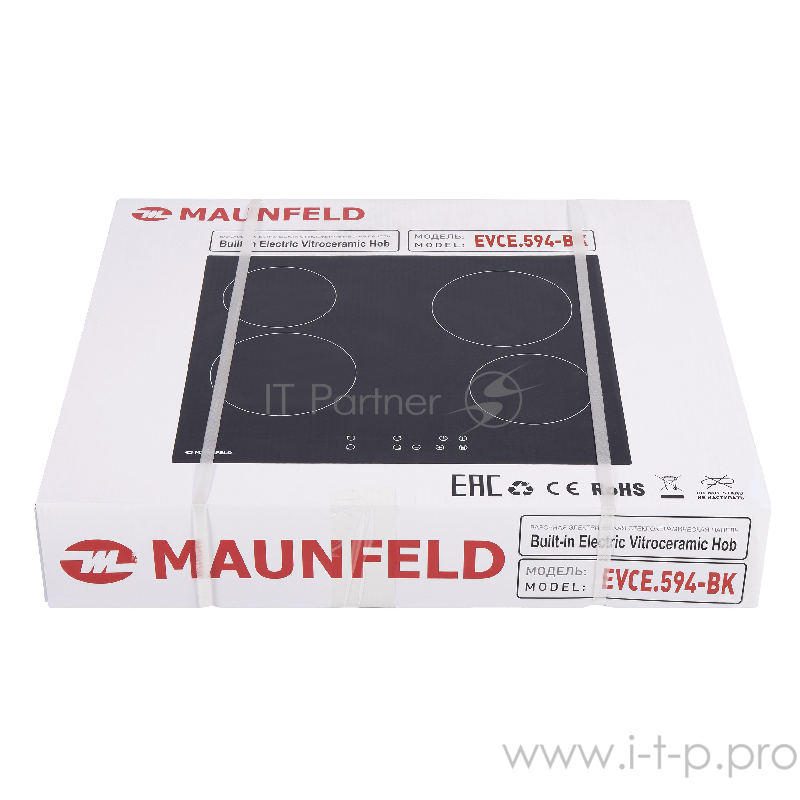 Панель варочная MAUNFELD EVCE.594-BK ЧЕРНОЕ стекло
