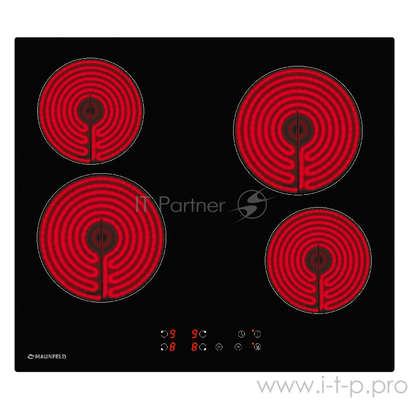 Панель варочная MAUNFELD EVCE.594-BK ЧЕРНОЕ стекло