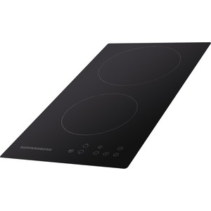 Домино Kuppersberg Электрическа независимая варочная поверхность стеклокерамическая, домино, ширина 30 см, 2 зоны ускоренного нагрева HI-Light, сенсорное управление, 3 цифровых дисплея, 9 уровней мощности, таймер, автоматика закипания, автоотключение