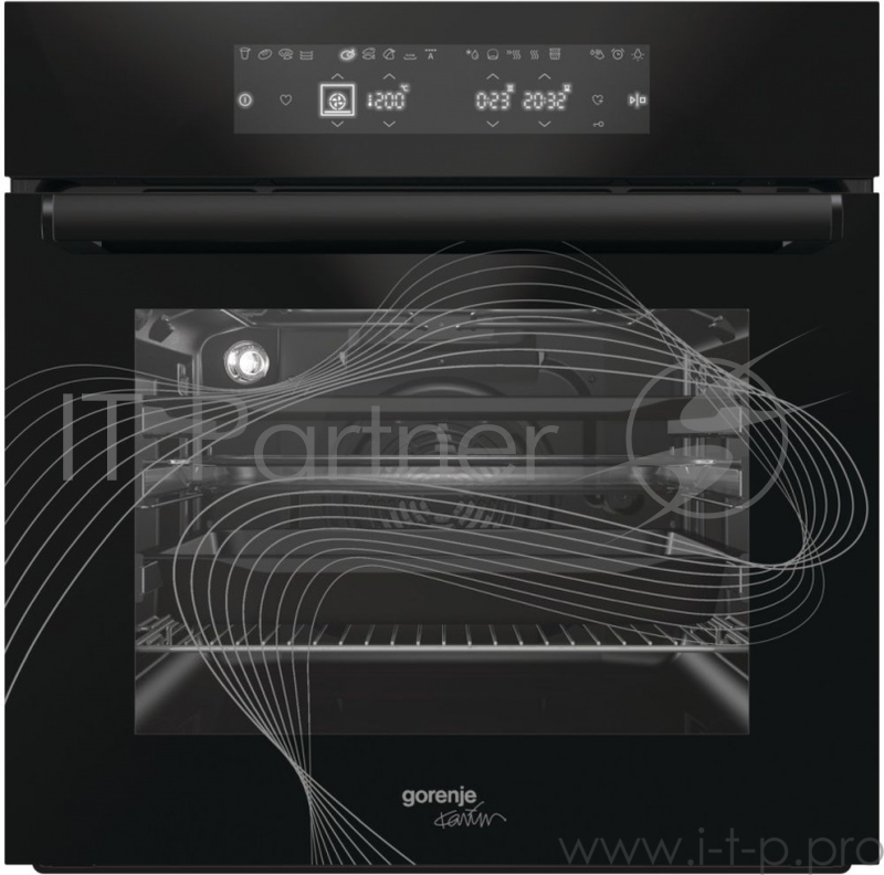Духовой шкаф Электрический Gorenje Karim Rashid BO758KRB черный/рисунок