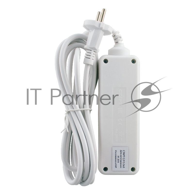 Бытовые удлинители СТАРТ C/У S 3x3 --20dg