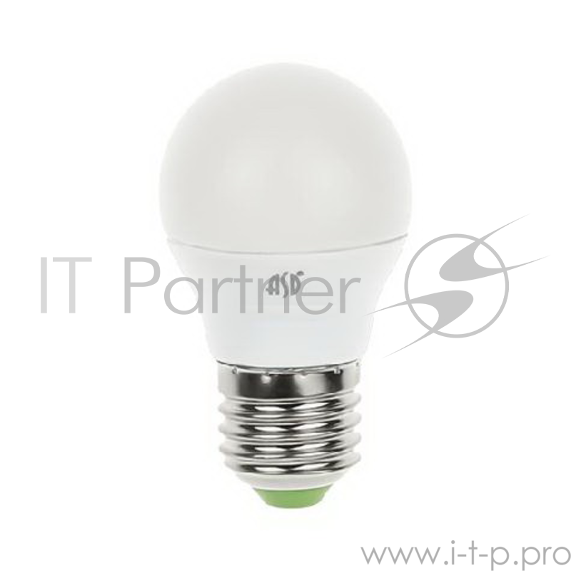 Лампа светодиодная ASD LED-ШАР-standard 3.5Вт 160-260В Е27 4000К 300Лм
