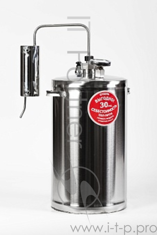 Дистиллятор Первач - Эконом 20Т, домашний 20 л., охладитель, термометр