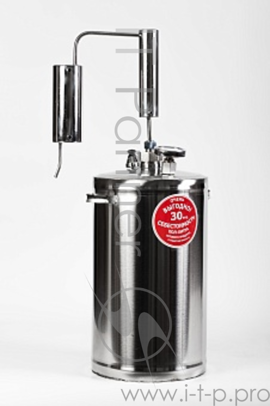 Дистиллятор «Первач» Премиум Классик 20Т (домашний 20 л., охладитель с сухопарником, термометр)