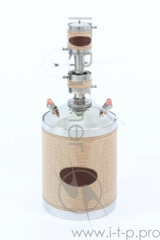 Дистиллятор МАГАРЫЧ МАШКОВСКОГО Экспорт БККР 20 Бежевый кожа/Экокожа. Шланг в комплект не входит