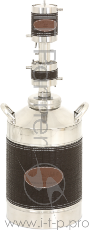 Дистиллятор МАГАРЫЧ Машковского ЭКСПОРТ 15л 2017 Коричневый Кожа/Экокожа