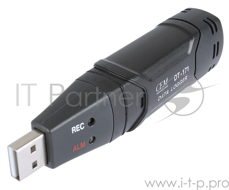 Регистратор температуры и влажности, даталоггер СЕМ DT-171
