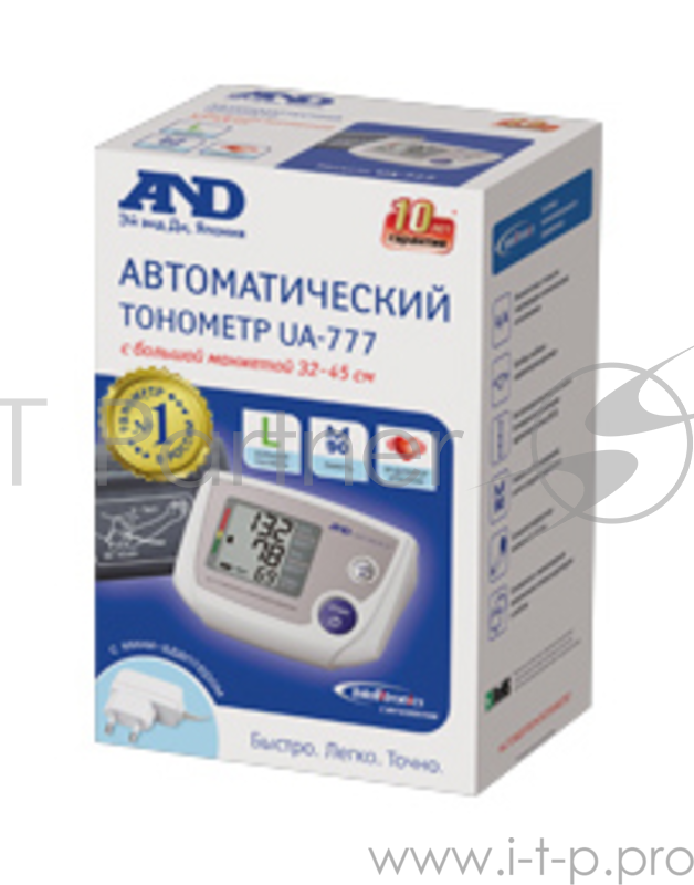 Тонометр автоматический A&D UA-777L