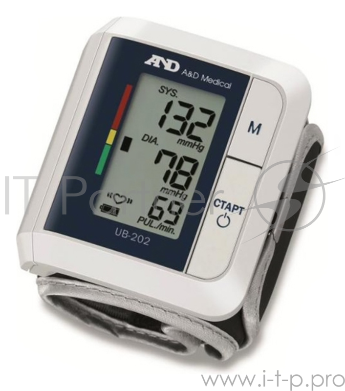 Тонометр запястный A&D UB-202