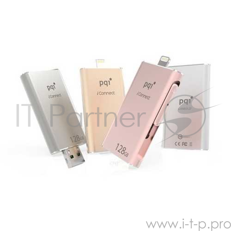 Флеш-накопитель PQI iConnect 128GB Silver