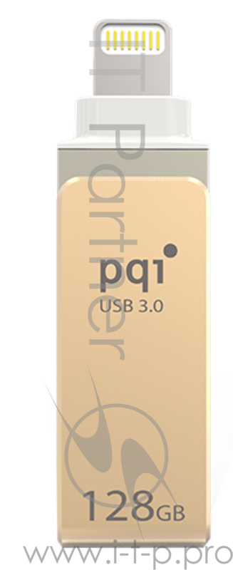 Флеш-накопитель PQI iConnect mini 128GB Gold