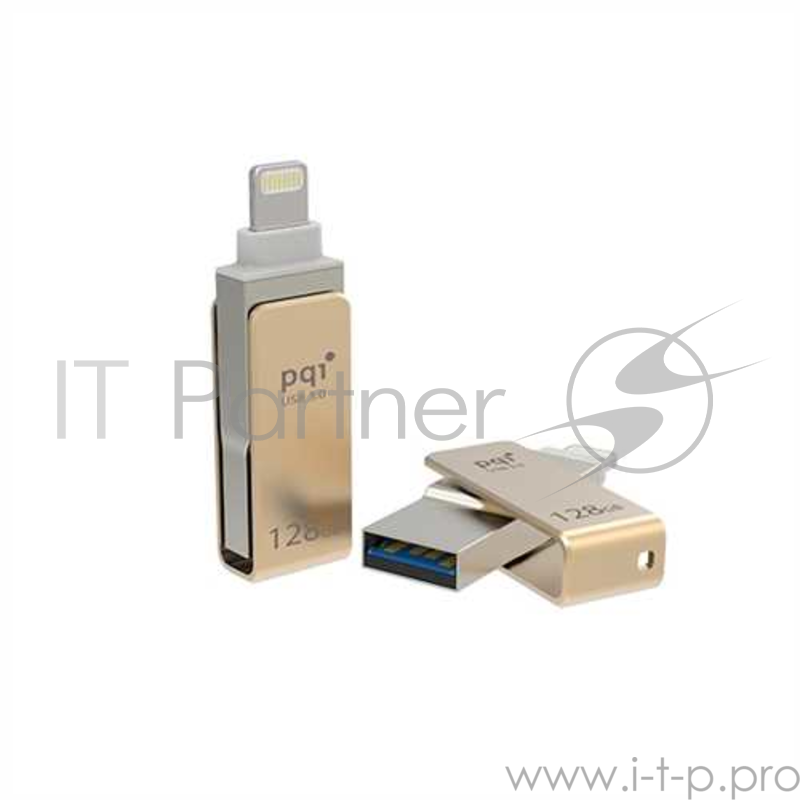 Флеш-накопитель PQI iConnect mini 128GB Gold